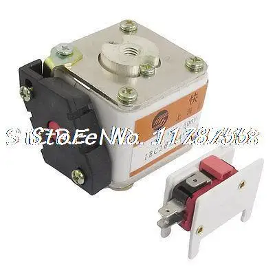 

500V 50A Ceramic Insulator Overload Short-circuit Protective Super Rapid Fuse