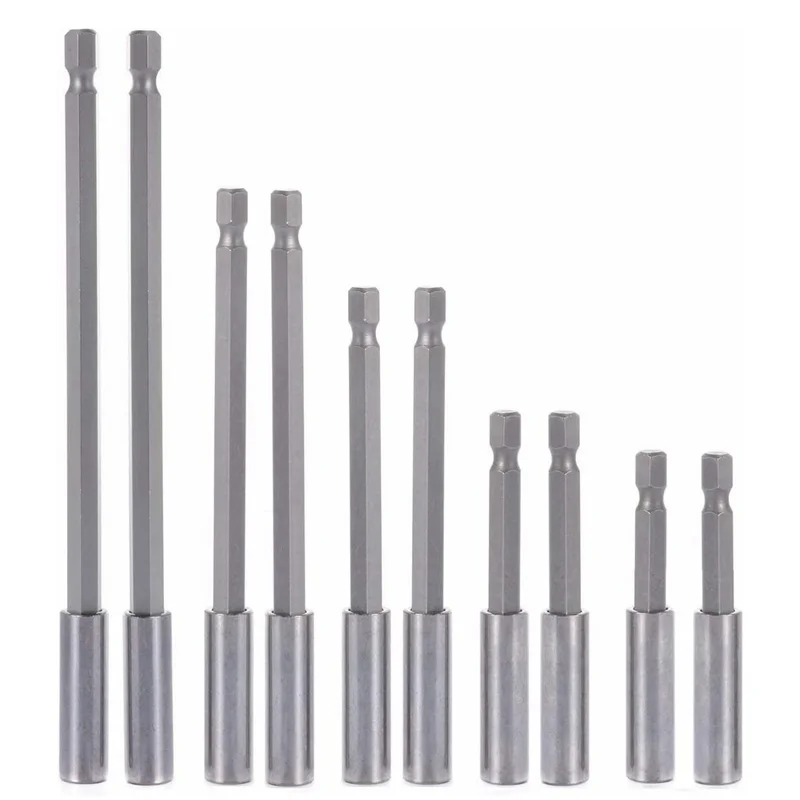 

Магнитный удлинитель для дрели, наконечник для розеток, инструменты, головка для отвертки, шестигранный адаптер, удлинитель, быстросъемный держатель для стержня 1/4 дюйма