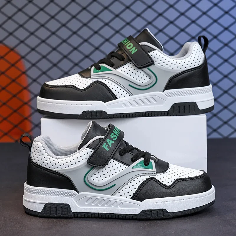 2024 Spring/Summer New Breathable Boys and Girls' Sports Shoes Lightweight and Durable Middle and Large Children's Running Shoes