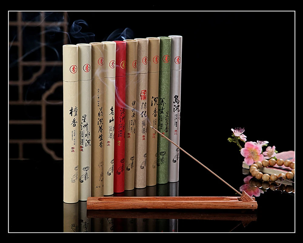 

Buddhist supplies Yoga Aroma Stick deodorization Joss stick Jiaming Natural Aromathera Sleep aid mugwort fragrancepy Stick