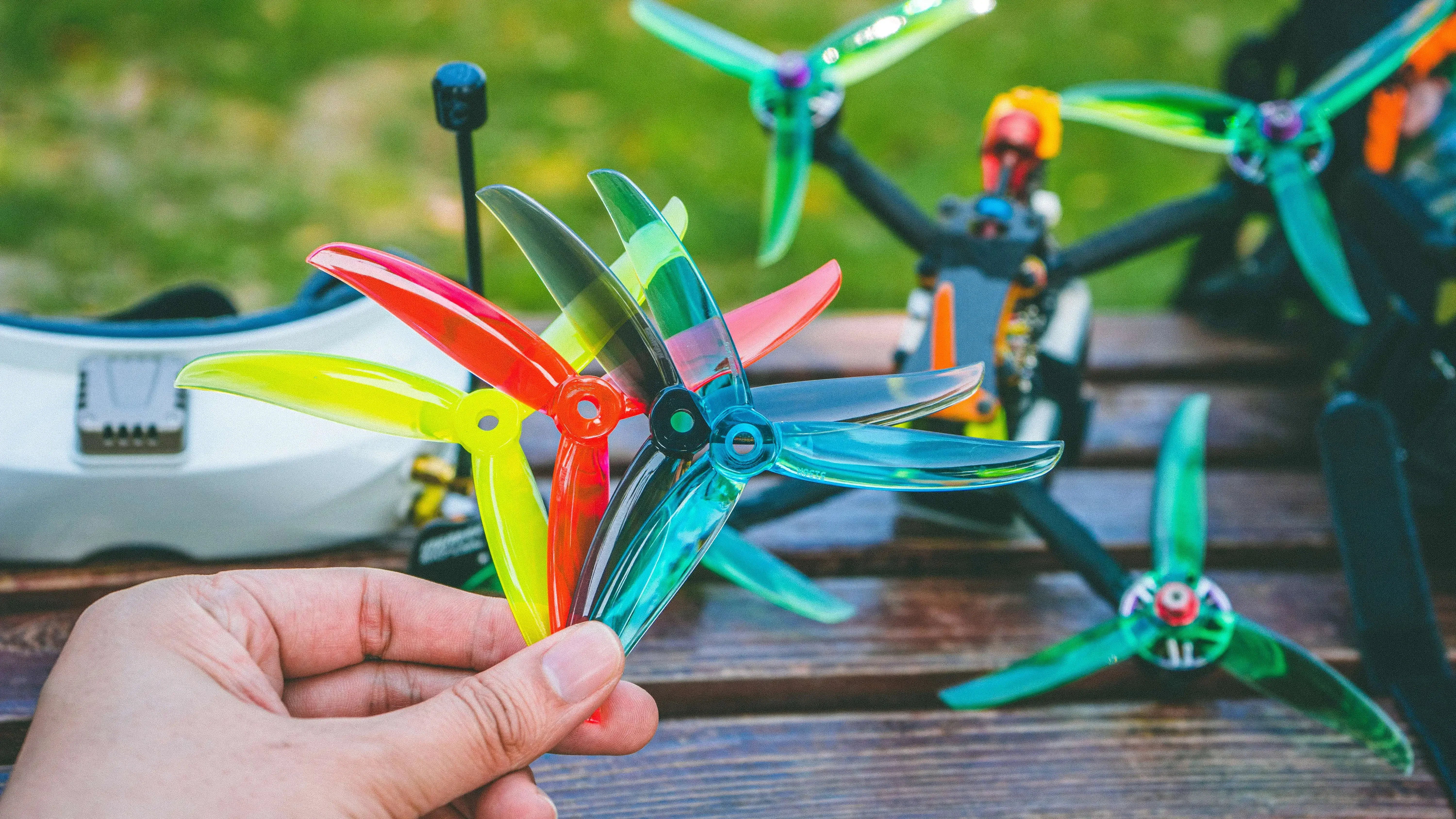 Gemfan Vannystyle Vanover 5136 5.1X3.6X3 3-Blade PC Propeller for FPV Freestyle 5inch Drones DIY Parts 6