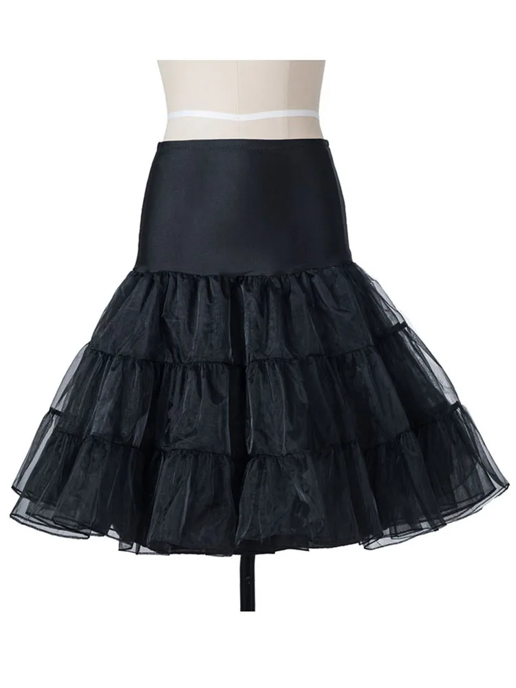 pettiskirt black