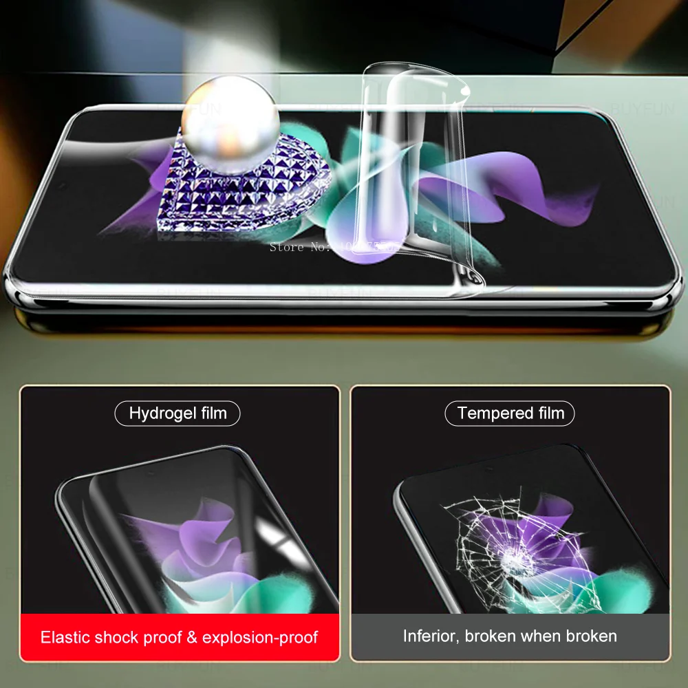Hydrogel Screen Protector Film - 3 Pack