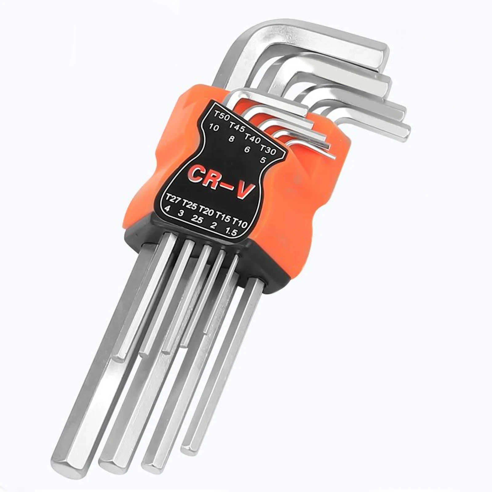 

9PCS L Type Double-End Screwdriver Hex Wrench Set Allen Key Hexagon Flat Ball Torx Star Head Spanner Key Set Hand Tools