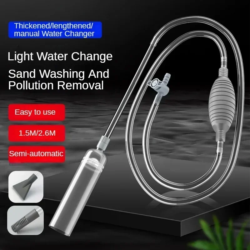 Sifone Per Acquario - Cambio Acqua E Pulizia Ghiaia Con Effetto Sifone Sifone Per Acquario - Cambio Acqua E Pulizia Ghiaia Con Effetto Sifone