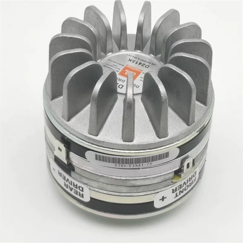 Dupla voz bobina Double Ended diafragma, driver Tweeter