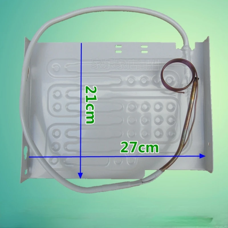 Refrigerator evaporator flat plate evaporator freezer cool plate with