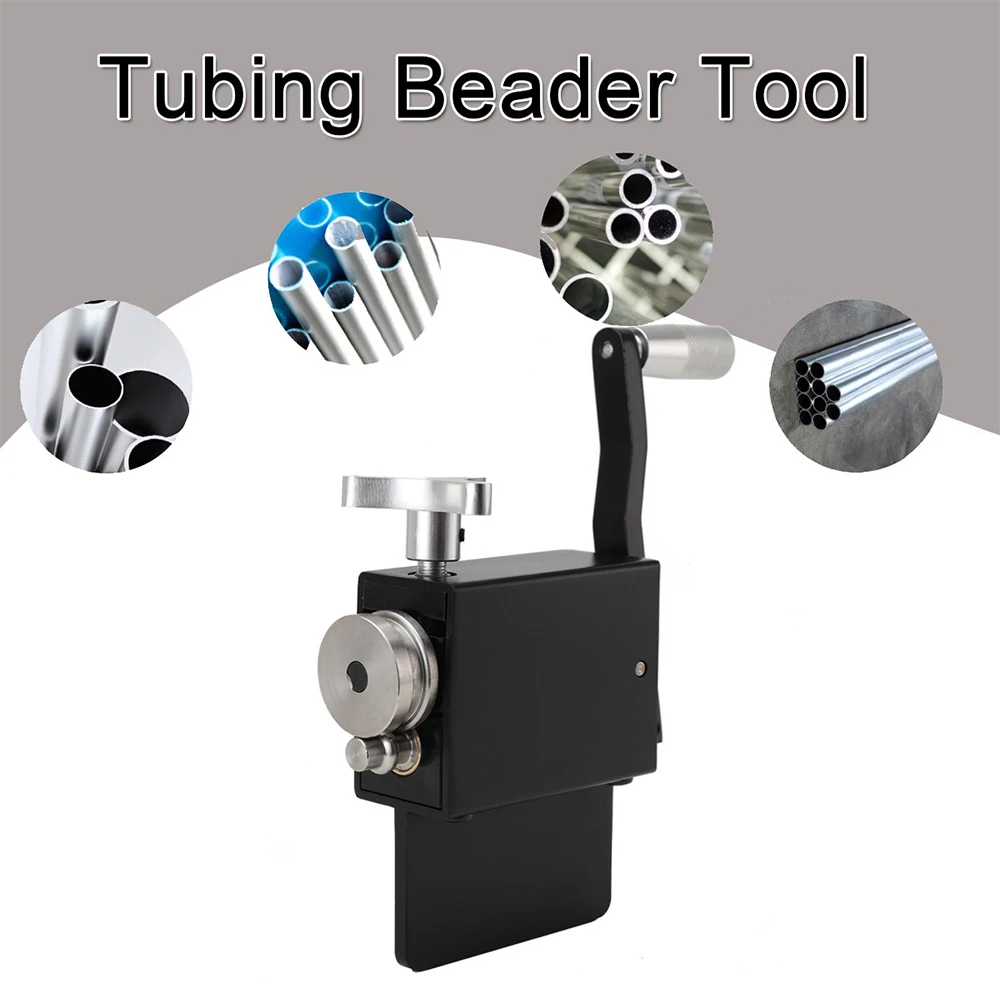 

Manual Tubing Beader Tool Bead Roller Intake and Intercooler Piping Fits 5/8" or Large ID Copper Aluminum Stainless Steel Tubing