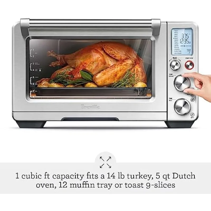 Breville Smart Oven Air Fryer Pro, Brushed Stainless Steel, BOV900BSS 4