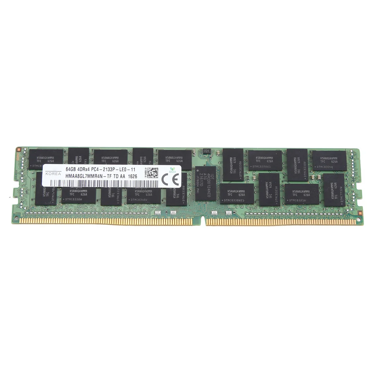 

For SK Hynix 64GB DDR4 Server RAM Memory 2133Mhz PC4-17000 288PIN 4DRx4 RECC Memory RAM 1.2V for X99 Motherboard
