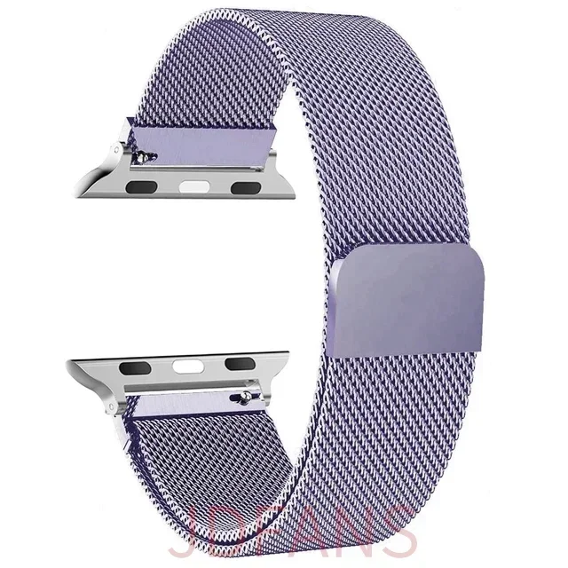 Elegant Milanese Stainless Steel Band for Apple Watch - Sleek Replacement Bracelet Strap
