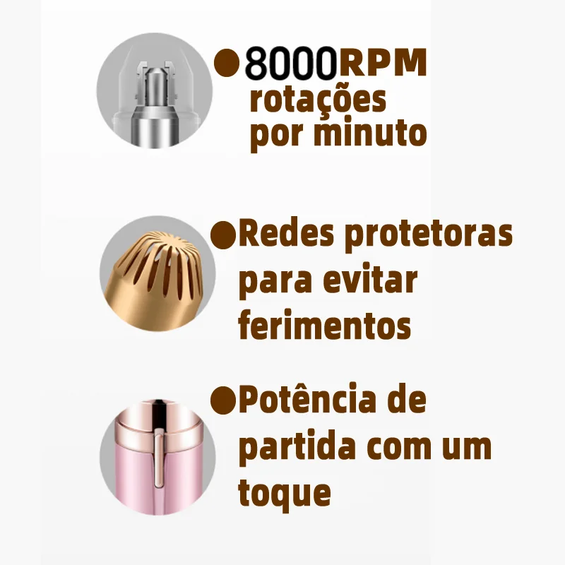 Electric Hair Removal for Ladies Machine Eyebrow Trimmer Women's Hair Removal Device Mini Makeup Products Facial Hair Remover 3