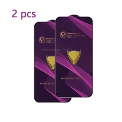 Premium Tempered Glass Screen Protector - 2 - Pack, Full Glue, Armor - Grade for XS Max 11ProMax (No box save fee)