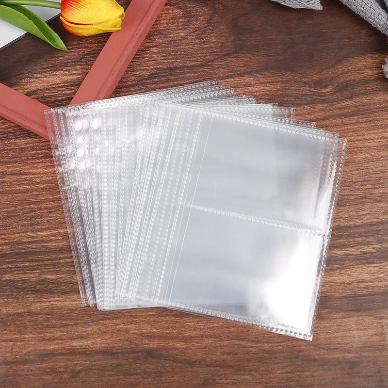 A5 Binder Sleeves Transparent Photo Album Binder Refill Inner Sleeves