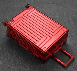100% Aluminum-Magnesium High Quality High-Rank Rolling Luggage Perfect For Boarding Spinner International Brand Travel Suitcase