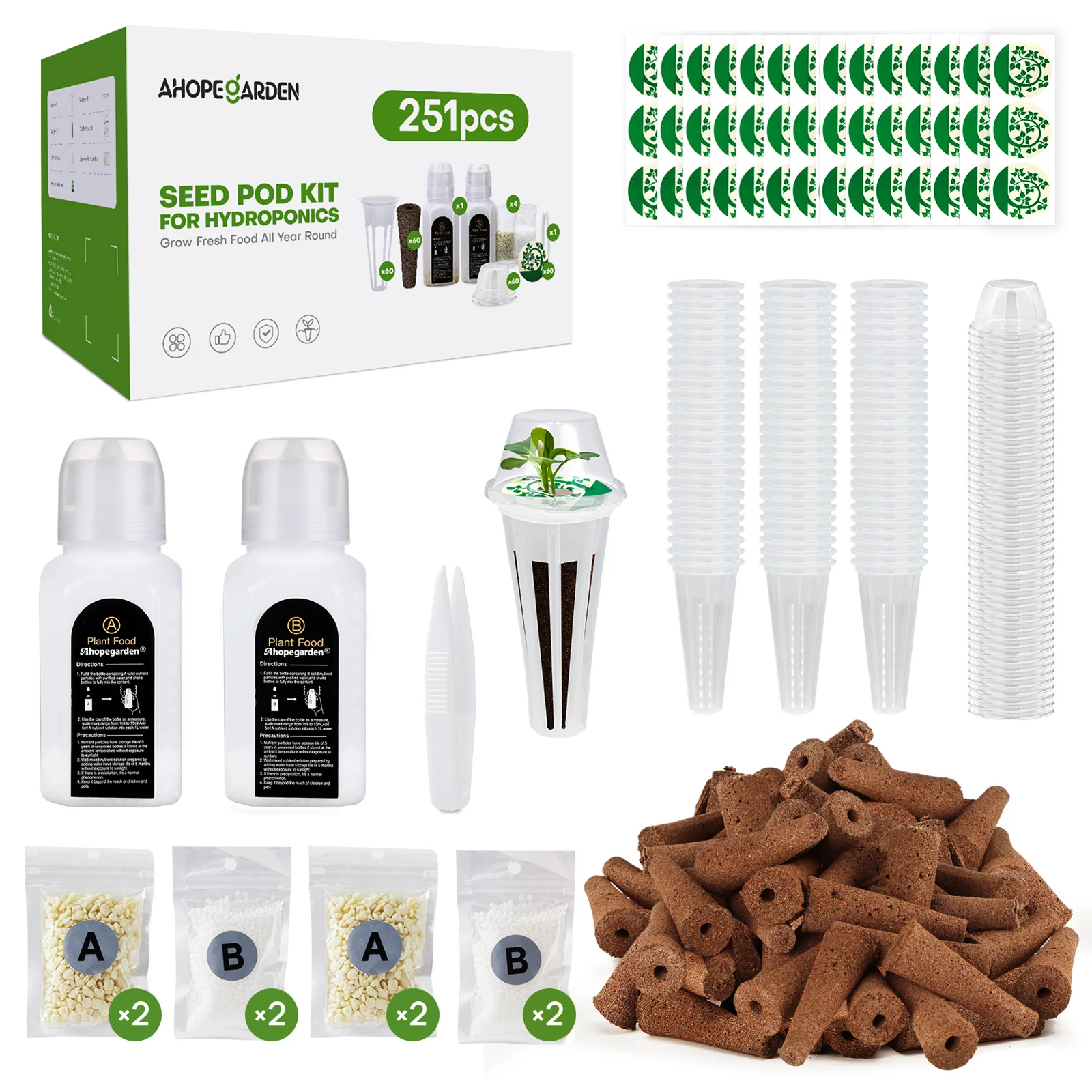 

Plant Planter Sponge Seed Hydroponic Grow Supplies Kits Assorted Sponges For