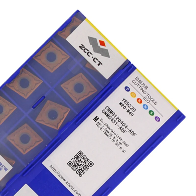 ZCC.CT CNMG120404 CNMG120408 CNMG120412-ADF YB9320 Carbide Insert