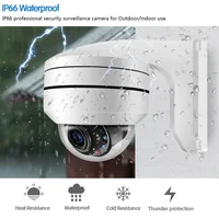 Caméra IP PTZ 4K 8MP dôme extérieur haute vitesse Onvif PoE 12X Zoom optique CCTV IR Vision nocturne H.265 vidéo de Surveillance étanche 5