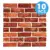 Brick Red-10pcs