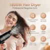 Sejoy 1800W Hair Dryer 110v Hair Dryer Personal Hair Care Styling Negative Ion Tool Constant Anion Electric Hair Dryers 3