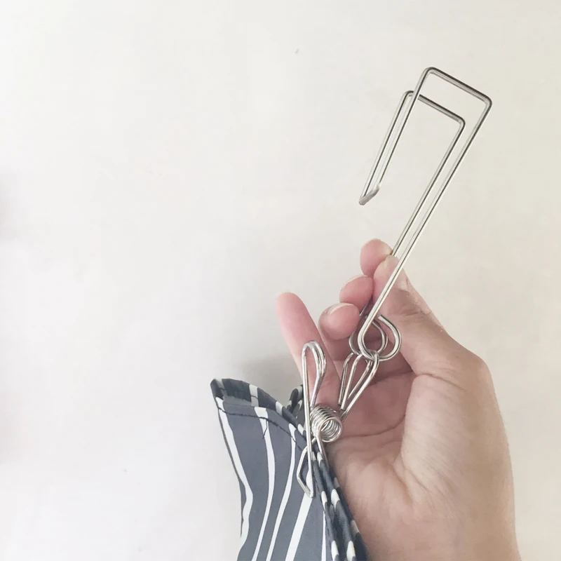 Stainl Steel Kitchen Glove Organizer Clamp Sponge Holder Cabinet Door Hook Kitchen Storage Solution Separator Ra