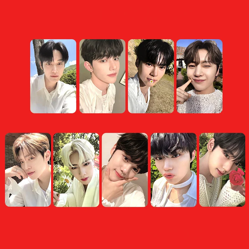 

9pcs/set ZB1 Debut Special PB Special Card YOUTH IN THE SHADE JANG HO RICKY KIM TAILAI KIM GYUVIN Fan Gift Kpop Boy