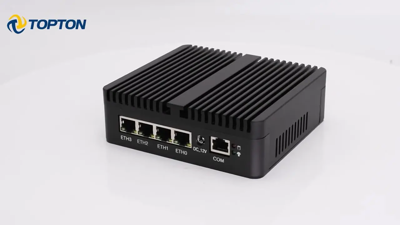 Topton New 4x2.5G i226 LAN Intel N150 Firewall Computer J6412