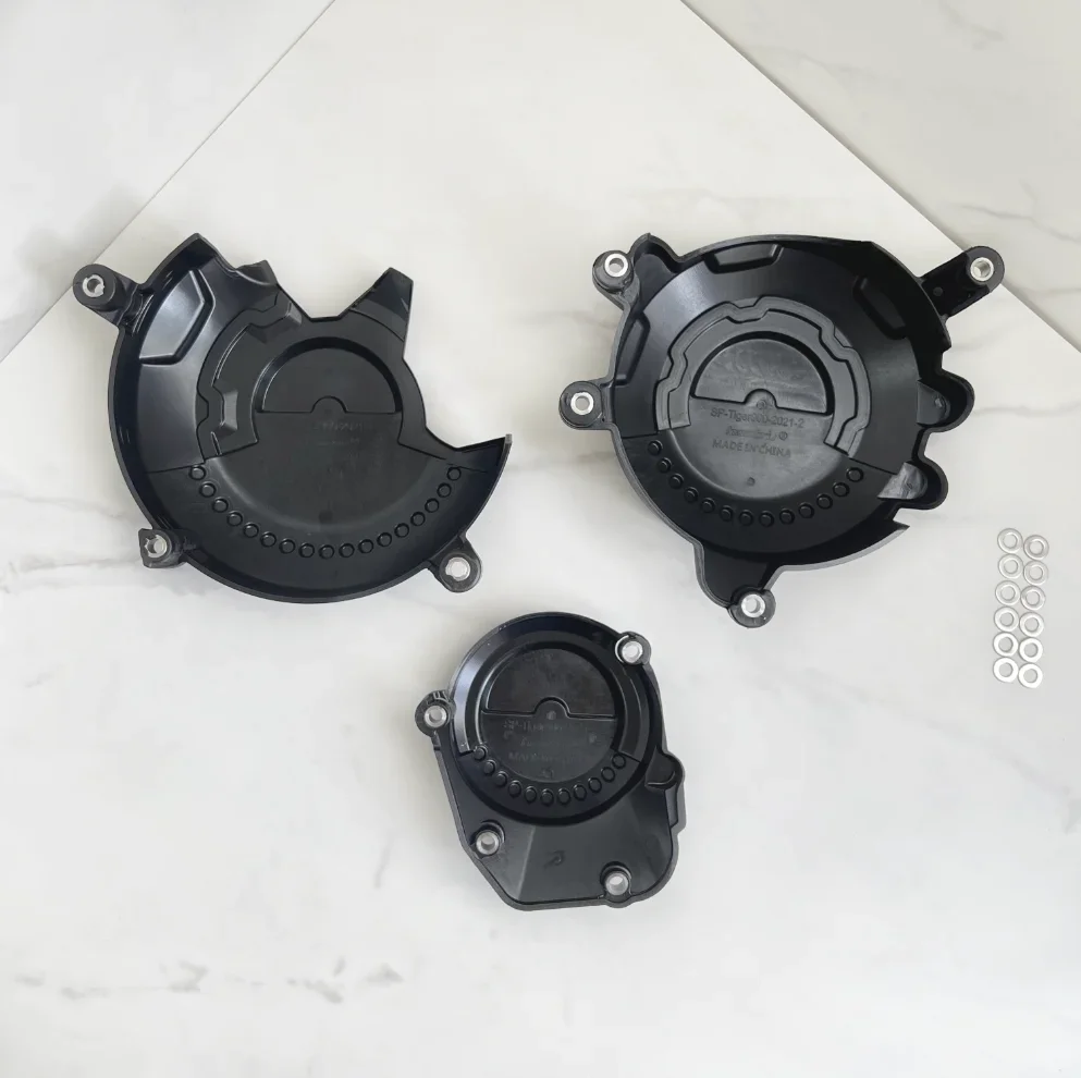 FOR Triumph Tiger 850-Tiger900-engine protective cover carbon-look motorcycle engine cover engine cover protector engine guard
