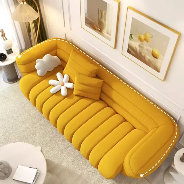 Luxury Lazy Love Seat Sofa Yellow Reading Large Comfort High Quality In Stock Couch Small Sex Unique Muebles Trendy Furniture 4 Luxury Lazy Love Seat Sofa Yellow Reading Large Comfort High Quality In Stock Couch Small Sex Unique Muebles Trendy Furniture 4
