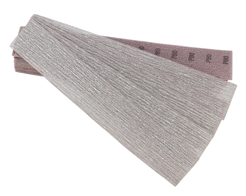 HIFESON 70x420mm Mesh Sandpaper Vacuuming Hook Loop Sanding