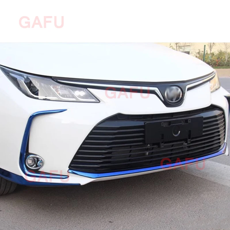 

Front Fog Lights Frame For Toyota Corolla 2019-2022 Car Exterior Accessories Sequins Decoration Cover Car Front Bar Trim