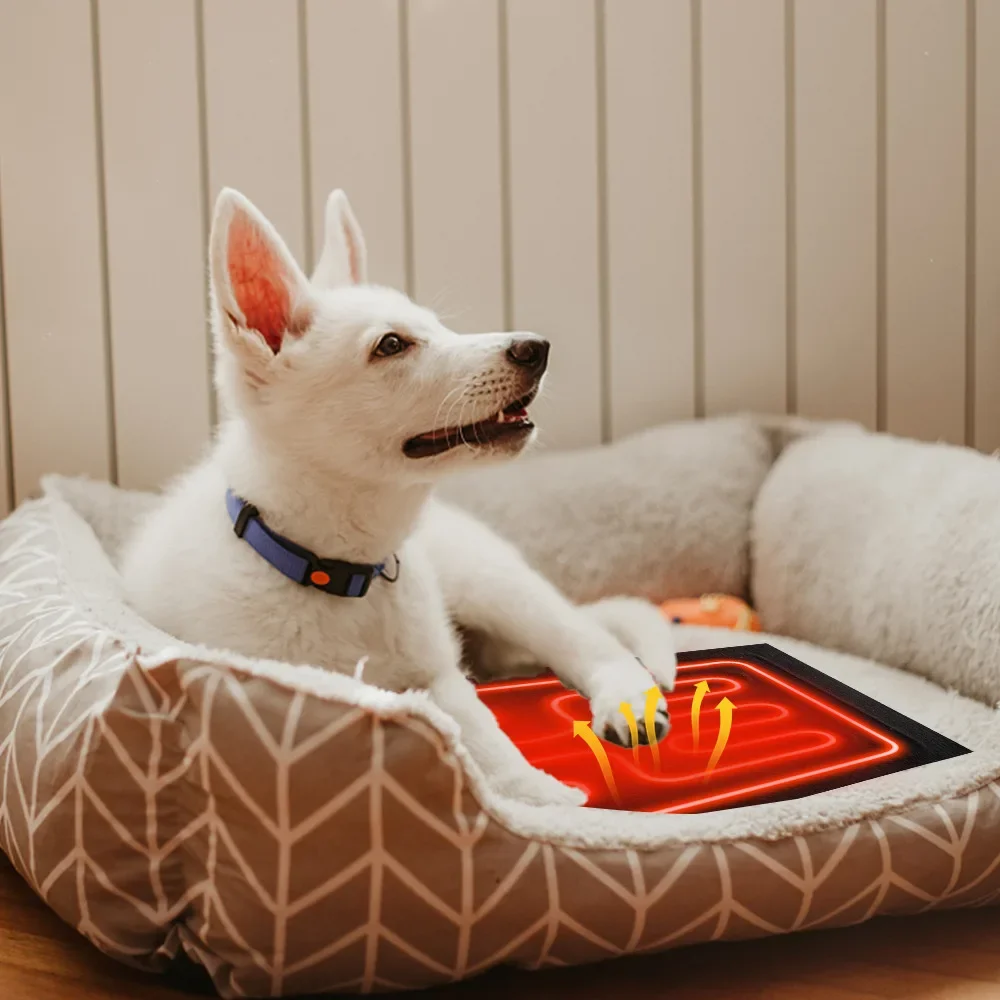 Safety USB Warm Paste Pads Washable Winter Heating Warmer Pad Dog Cat Bed Heat Pad Pet Reptile Heating Warmer pet heated mat
