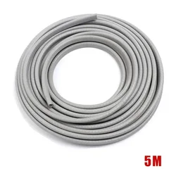 5m Car Door Edge Guard U - Type Anti - Scratch Protector Seal Strip for Vehicle Door Protection (Gray - 5m)