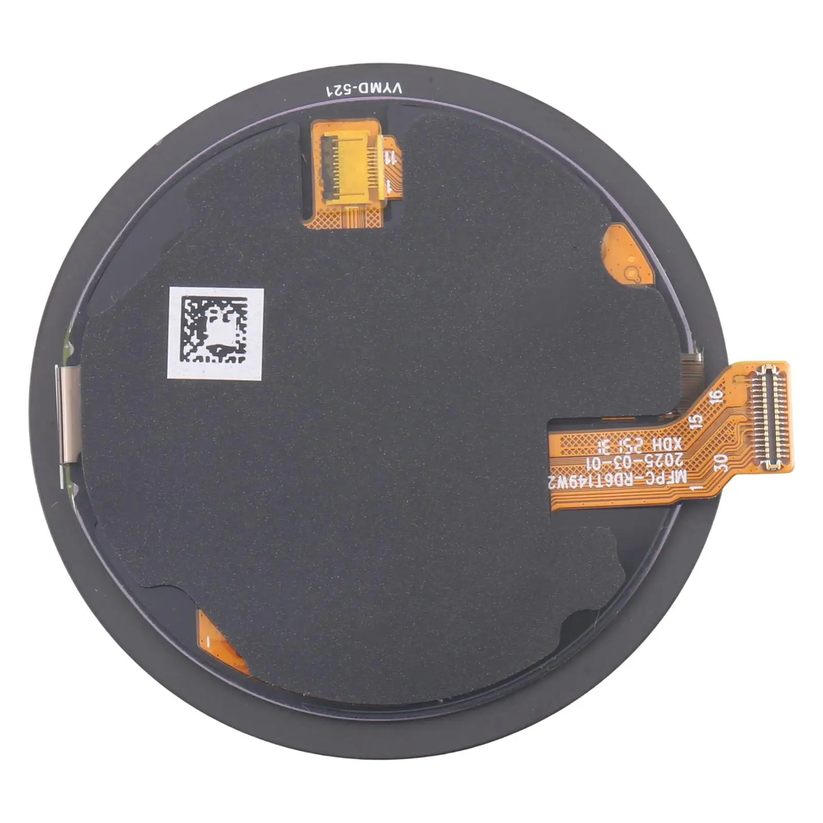 Premium Sapphire Glass AMOLED Screen Replacement for Smartwatch Display - Touch Screen Component