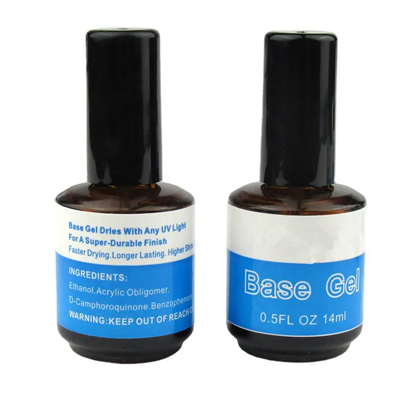 

14ml Base Gel for UV LED Gel Polish Semi-permanent Varnish Acrylic Nail Builder Base Coat Primer Manicure Art Tool