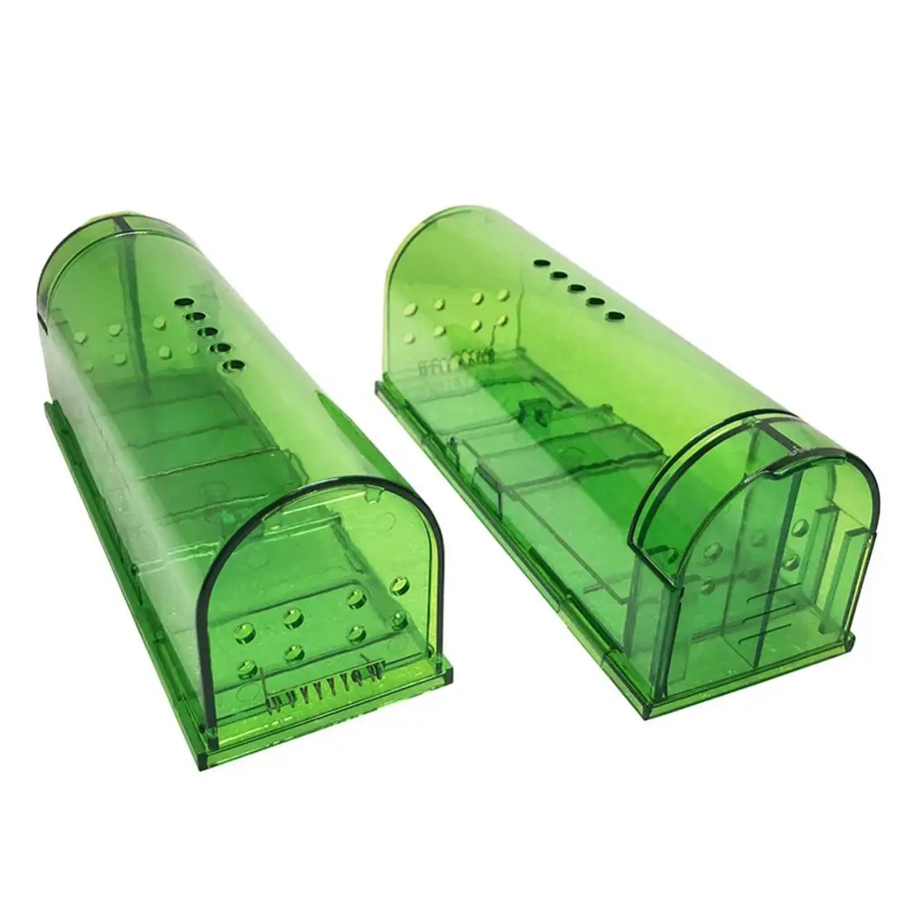 2pcs Transparent Reusable Mouse Trap Rodent Mice Live Catcher Small Animals  Cage Garden Tool Kill Mouse Traps - Traps - AliExpress