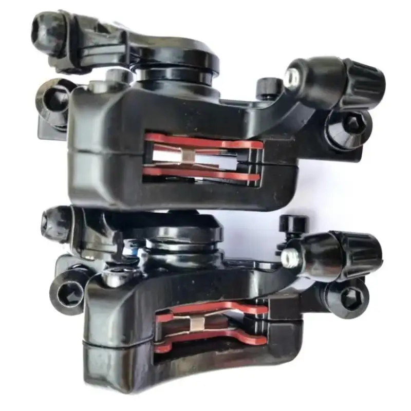 Road Bike Brake Set Bicycle Disc Brake Aluminum Alloy Mountain Road Bike Mechanical Cycling Double Brake Bike Accessories