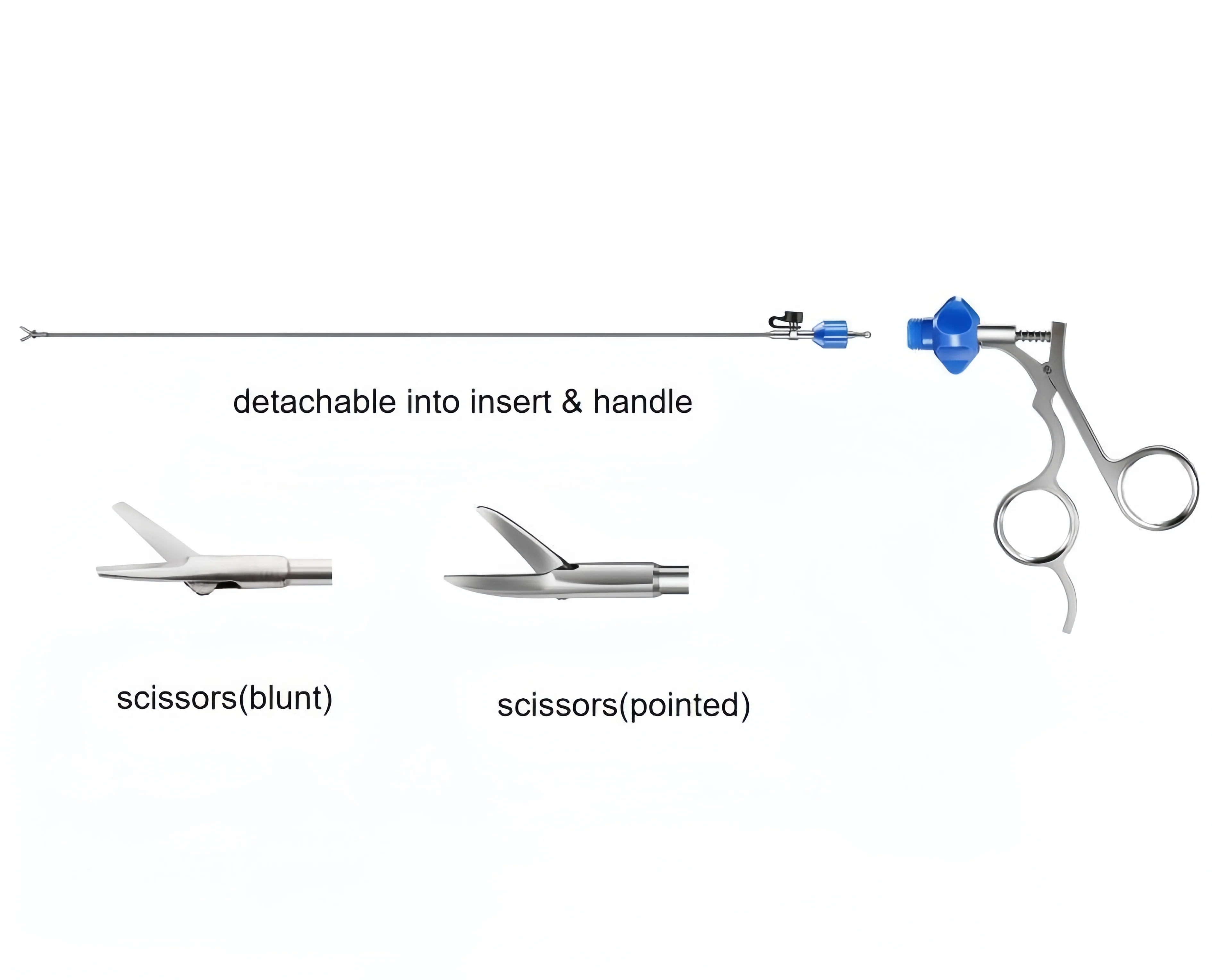 Rotatable Hysteroscopic Scissors 5Fr 2