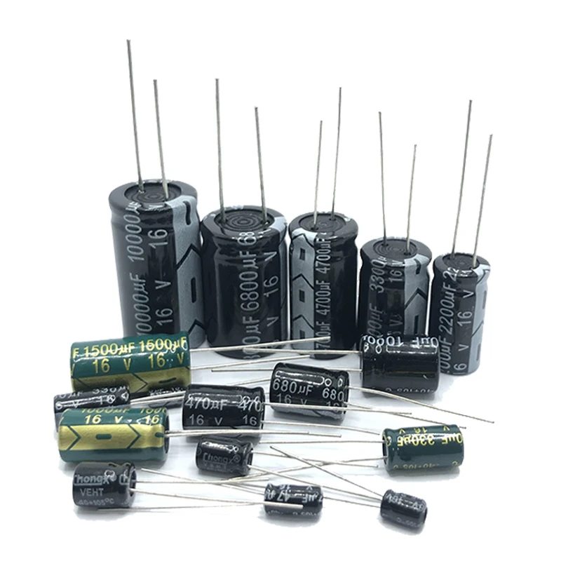 16V2200UF 10x20mm  Alumínium Elektrolitikus capacitors 2200uf16v 16v 2200uf 2200mf 2200MFD 16v2200mf 2200mf16v 16v2200mfd