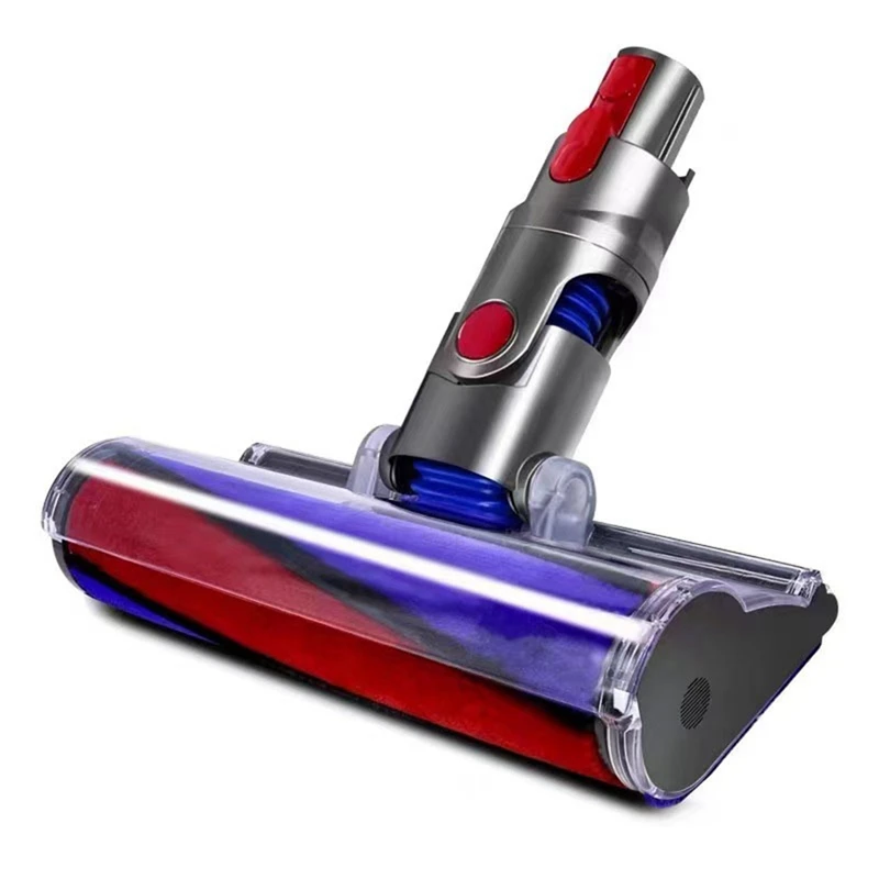 

1 Pcs Quick Release Soft Roller Cleaner Head For Dyson V7 V8 V10 V11 V15 Vacuum Cleaner Floor Brush Head Replacement Spare Parts