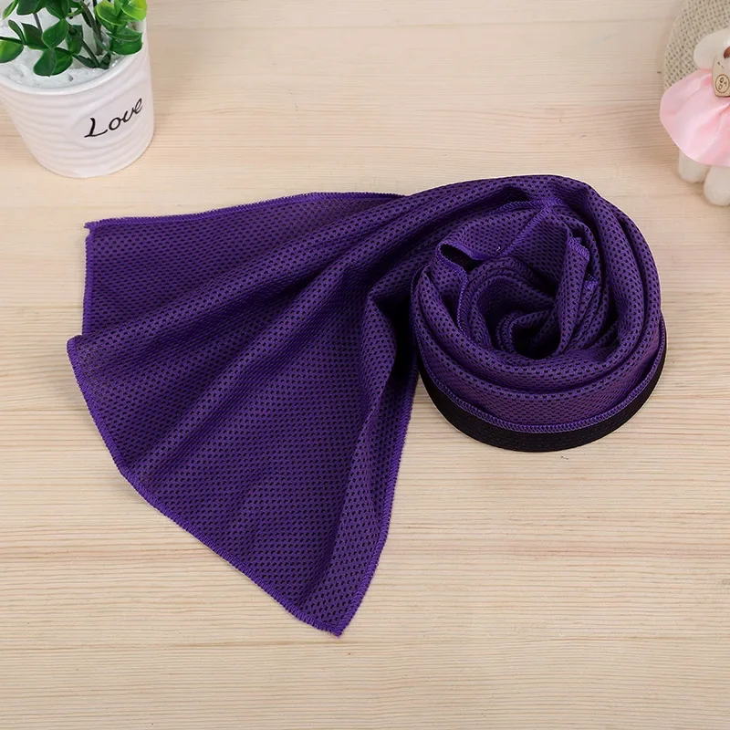 Quick Dry Towel Heatstroke Prevention Cooling Gym Yoga Cold Washcloth Outdoor Cycling Running Football Basketball Sport Towels