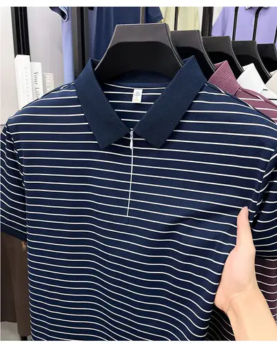 Trendy T Shirts For Men Classic Polo Shirt Summer Short Sleeve Comfort  Fashion Casual Top New Design - Image 11