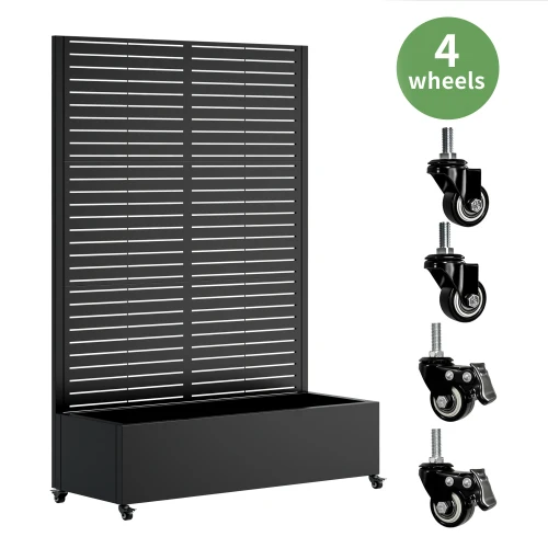Metal Planter Box Trellis 3