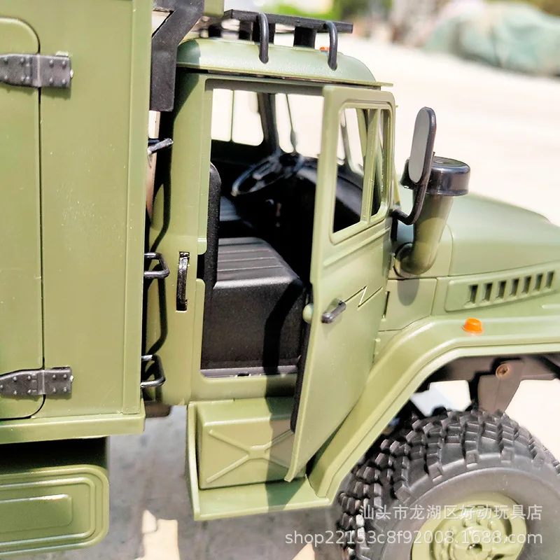WPL RC Truck Remote Control Car 6WD High Speed Off Road Vehicle 1/16 Full Scale Simulation Model Boys Toys Christmas Gift Kids 2
