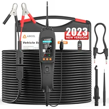 Ancel PB500 회로 프로브 키트, 연료 인젝터 테스트 주파수 테스트 듀티 사이클 테스트 검사 도구, 전원 회로 프로브 키트, 12V, 24V