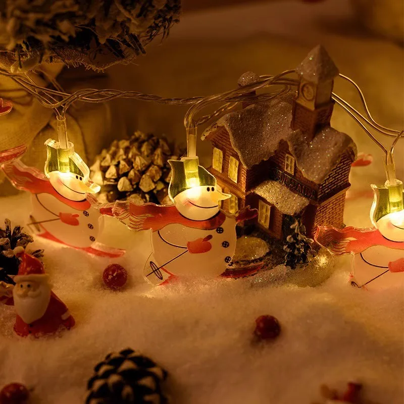 thumbnail image 1 of Guirnalda de luces LED para árbol de Navidad, lámpara colgante USB para Navidad, guirnalda de luces de hadas, adorno decorativo para el hogar, regalos de Año Nuevo 2024, 1 of 5