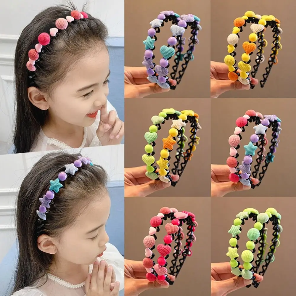 

Tooth design Bangs Fixed HeadHoop Fashion Styling Tools Beauty Tool Hairstyle Hairpin Kids Gift HairClip Girl
