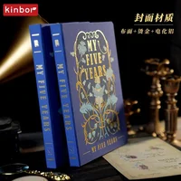 Kinbor Five Year Plan Collection 64g Illustration Notebook A5 Handbook Continuous Self-Filling Diary Time Management Efficiency 1