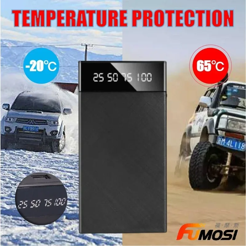 Car Jump Starter 2000A/1200A/1000A Car Battery Starters Portable Power Bank 12V Starting Device Booster Petrol Diesel