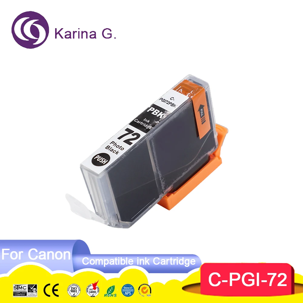 PGI72 PGI-72 PGI 72 Premium Color Compatible Printer Inkjet Ink Cartridge for P